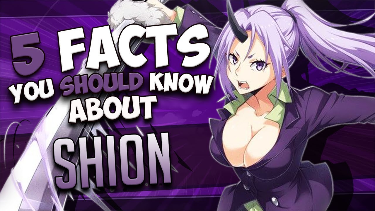 SHION FACTS - THAT TIME I GOT REINCARNATED AS A SLIME