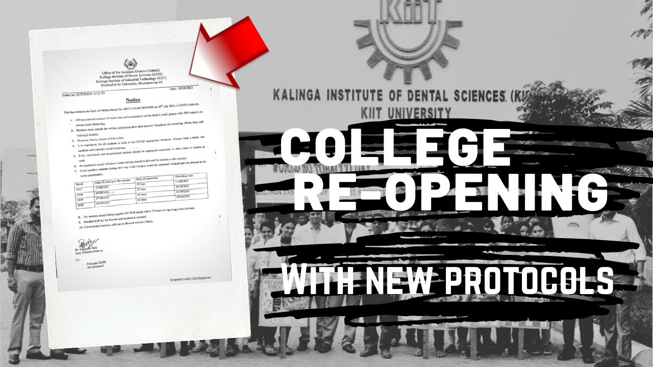 College Reopening Notice || New Rules Regulations || New Protocols || After COVID