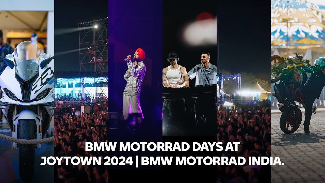 BMW Motorrad Days At Joytown 2024 | BMW Motorrad India