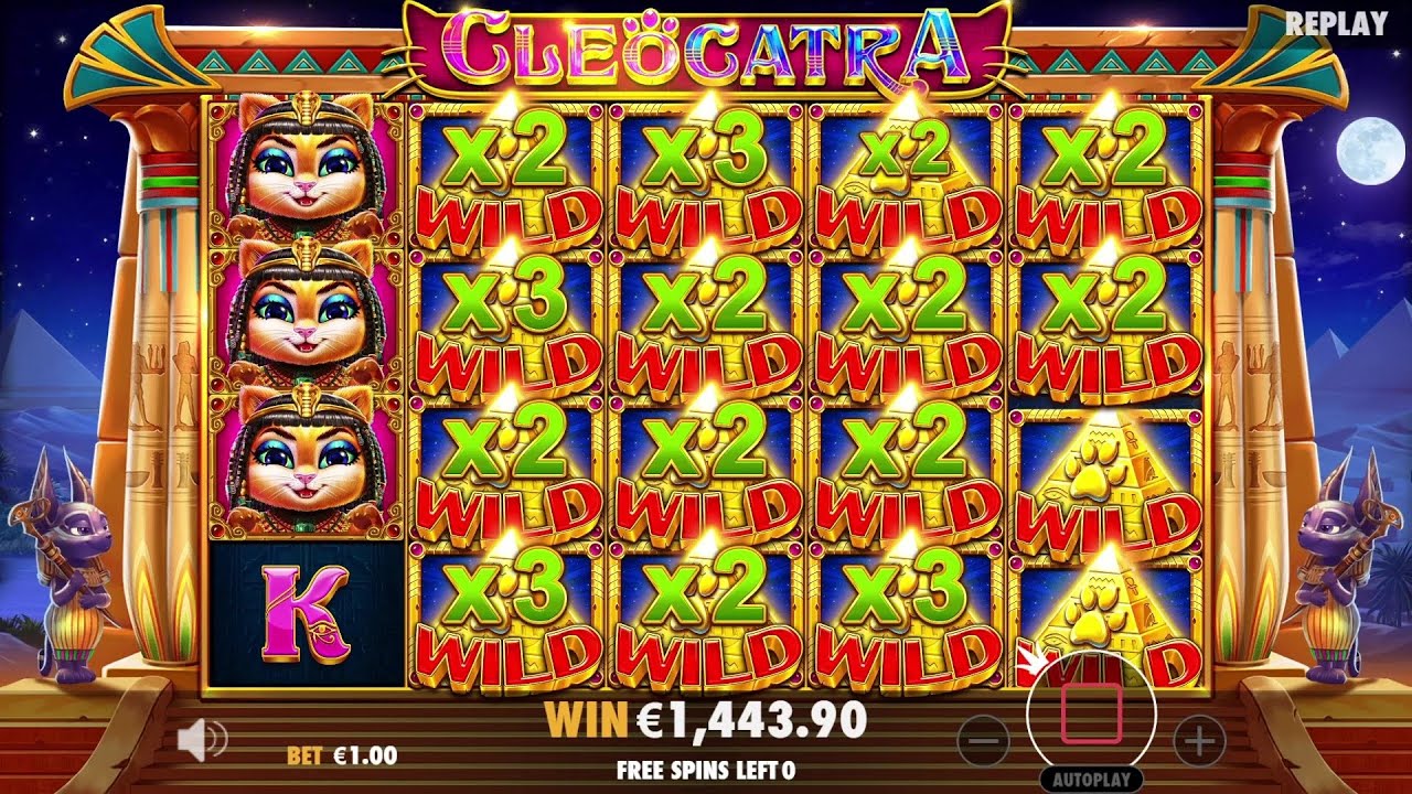 MAX WIN ON CLEOCATRA (5000X) 4 SCATTERS BONUS
