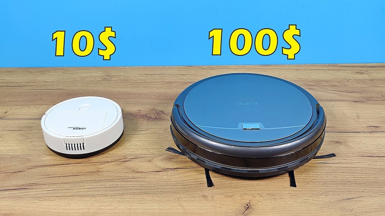 ROBOT ASPIRADOR de 10 $ vs uno de 100 $ | ¿ES NECESARIO PAGAR de MAS?