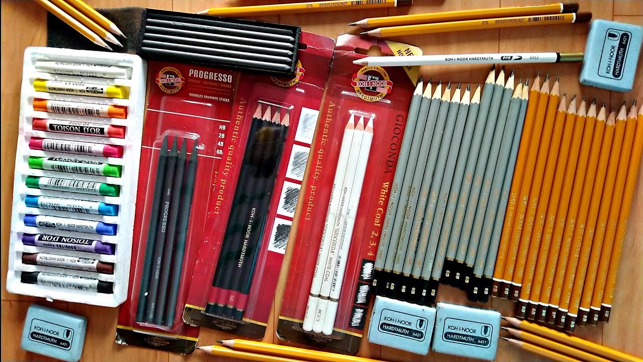 Got  Drawing materials  from Koh-I-Noor