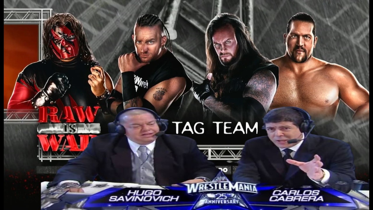 Recreé una lucha de WWE con los RELATOS en LATINO de CARLITOS CABRERA Y HUGUITO SAVINOVICH!!!| PS3 |