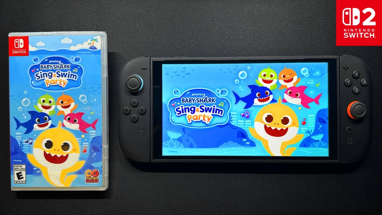 Unboxing Baby Shark: Sing & Swim Party - Nintendo Switch 2