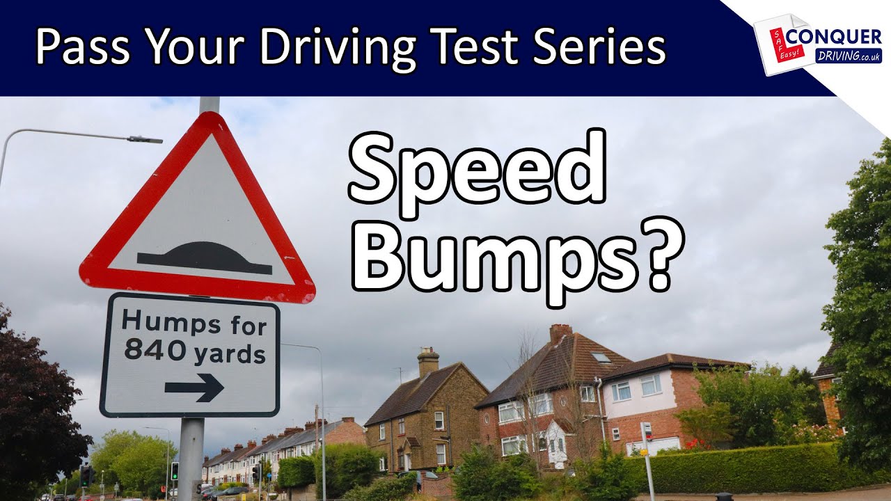 How to deal with speed bumps smoothly - traffic calming measures