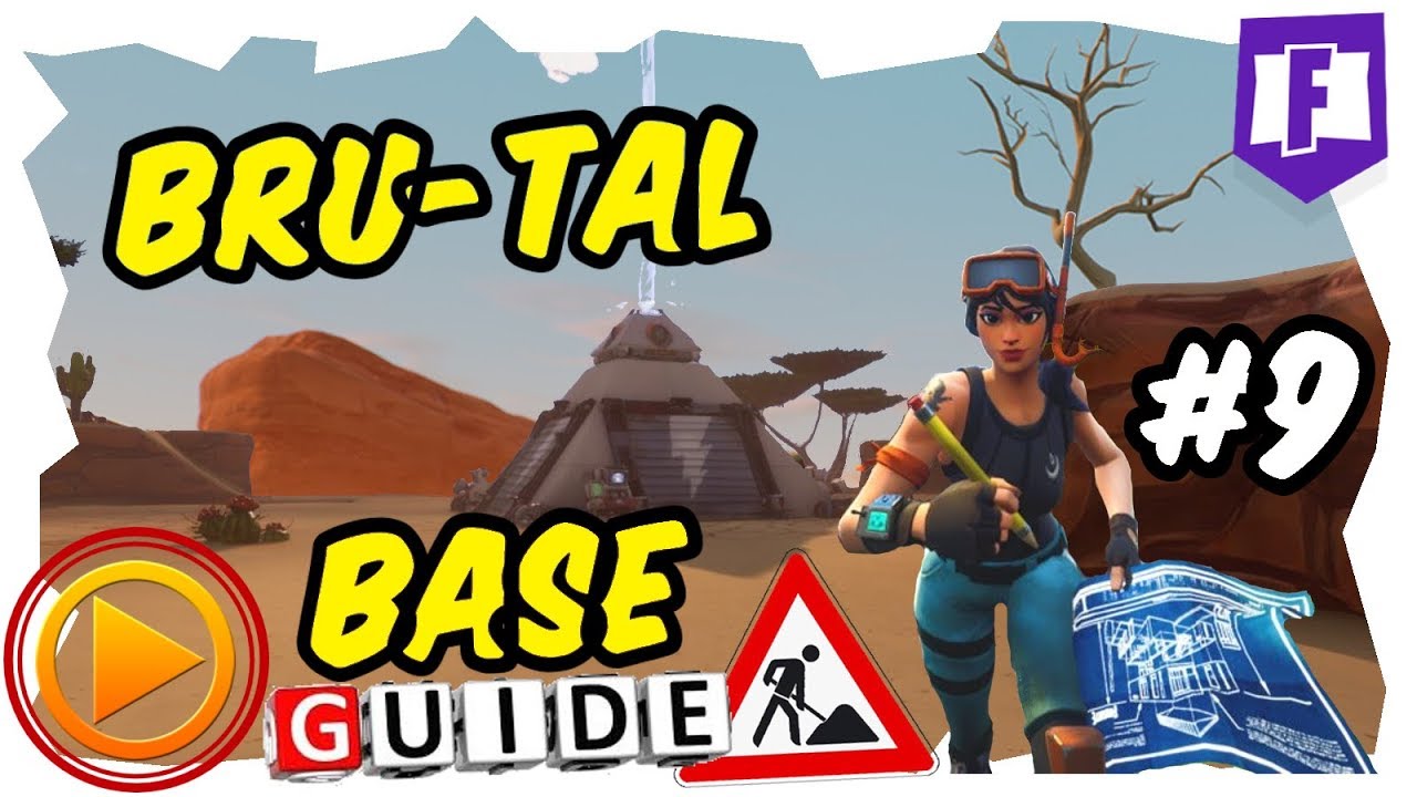 Line 9 Base Bau #9 - Fortnite Rette die Welt - Bau und Fallen Guide Bru Tal