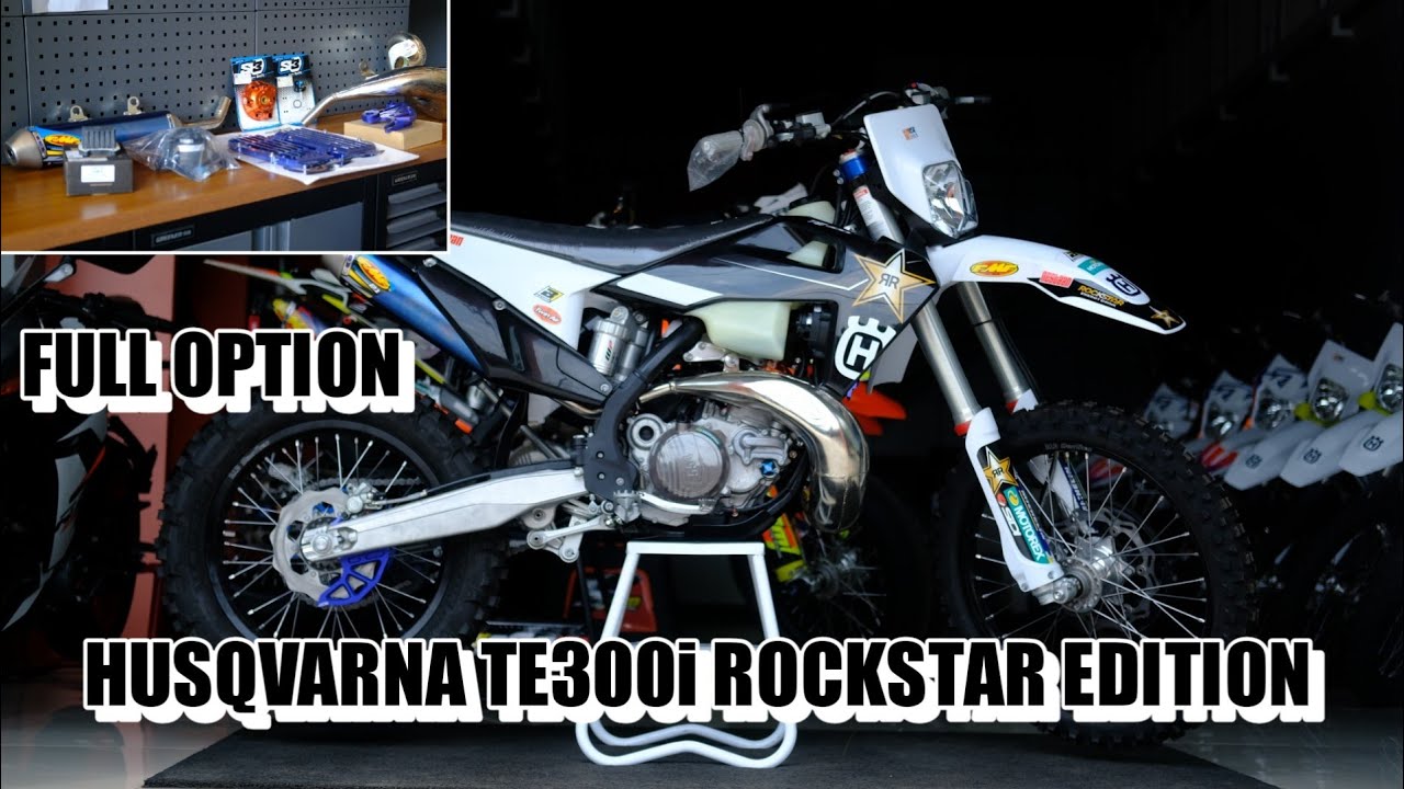Seting HUSQVARNA TE 300i ROCKSTARS Buat SPECK RAJA tanjakan