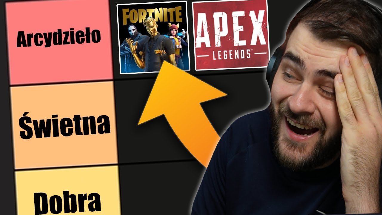Ponad TOP 100 GIER, moja TIERLISTA, która najlepsza?