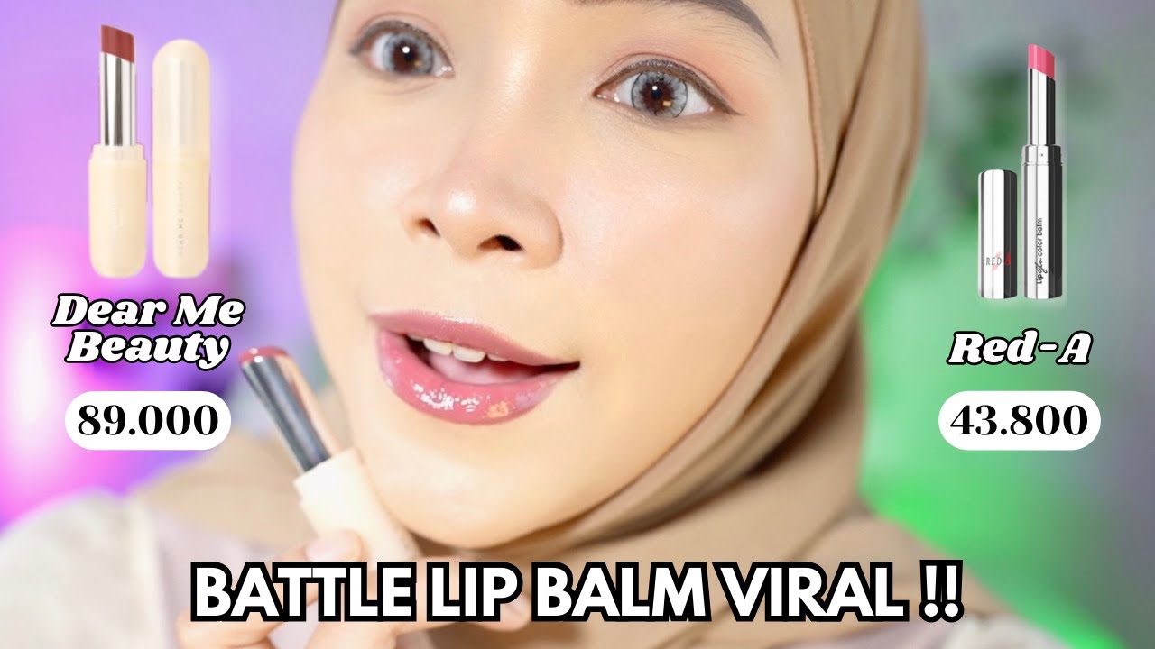MANA YANG WORTH IT ?? LIP BALM PALING VIRAL !!! Pas buat Daily