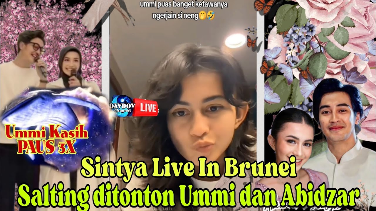 LIVE KOCAK | Sintya Salting ditonton Ummi dan Abidzar | Ummi Kasih Paus 3X