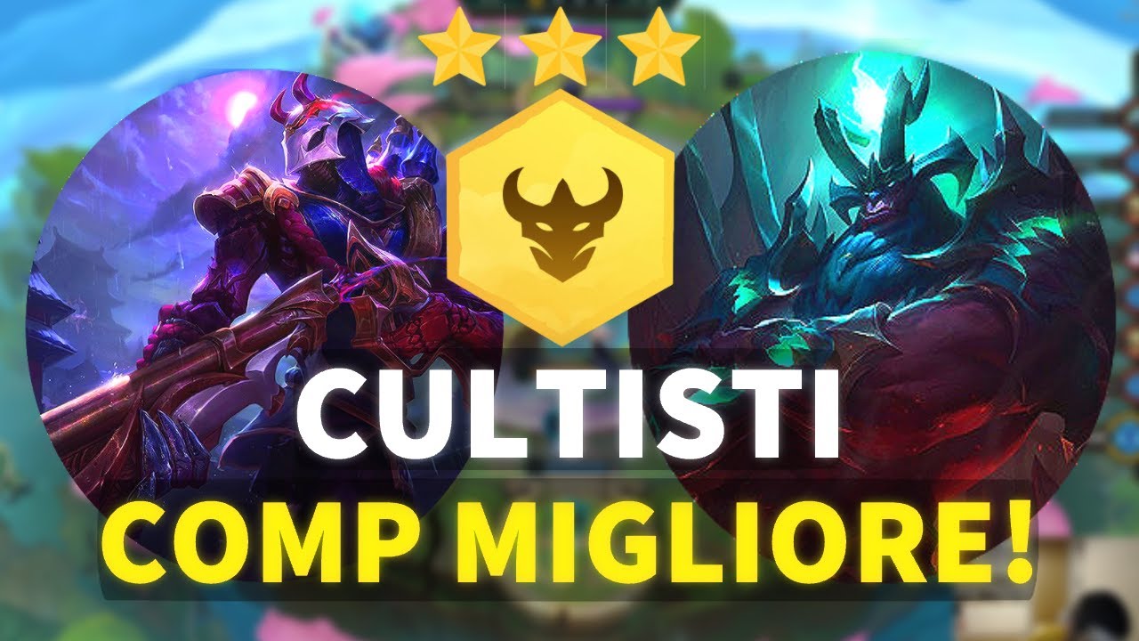 [ITA] LA MIGLIOR COMP PER IL SET 4 DI TEAMFIGHT TACTICS 🔥 TFT CULTISTI