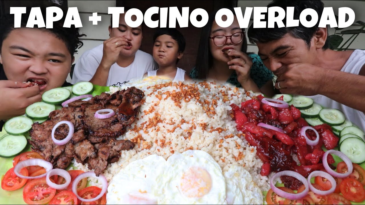 PINOY FEAST: MOUNTAIN OF TAPSILOG AND TOSILOG! MUKBANG W/ LAFAM!