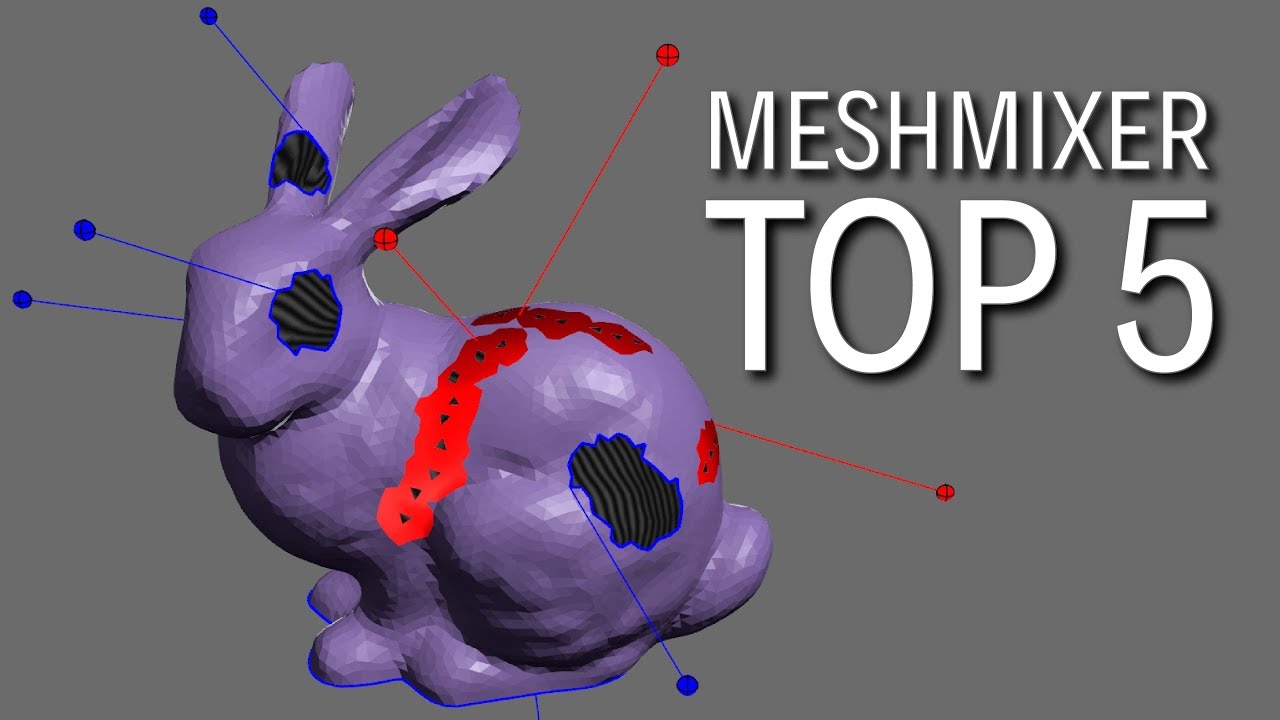 Top 5 Must Know Meshmixer Tricks for 3D Printing - FREE