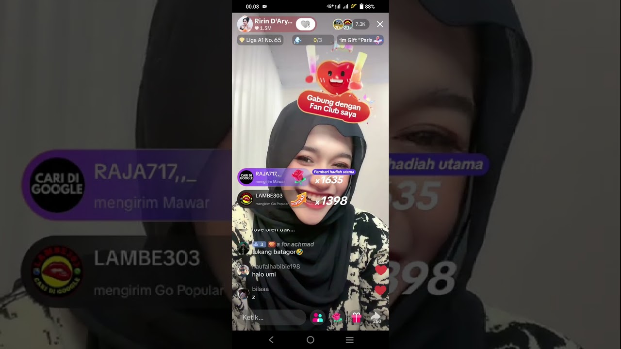 Ririn D'Aryanti kesal sanud ga bisa serius