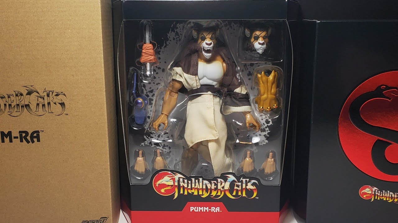 Thundercats Ultimates Pumm-Ra action figure review!!!