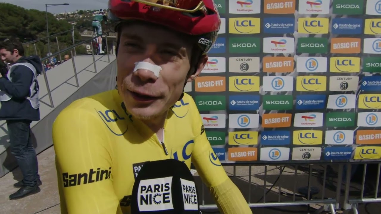 Jonas Vingegaard - Interview at the start - Stage 8 - Paris-Nice 2026