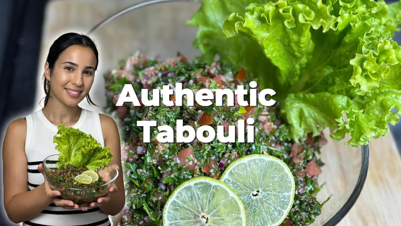 How to Make Authentic Lebanese Tabbouleh | Best Tabbouleh Recipe from My Mum!