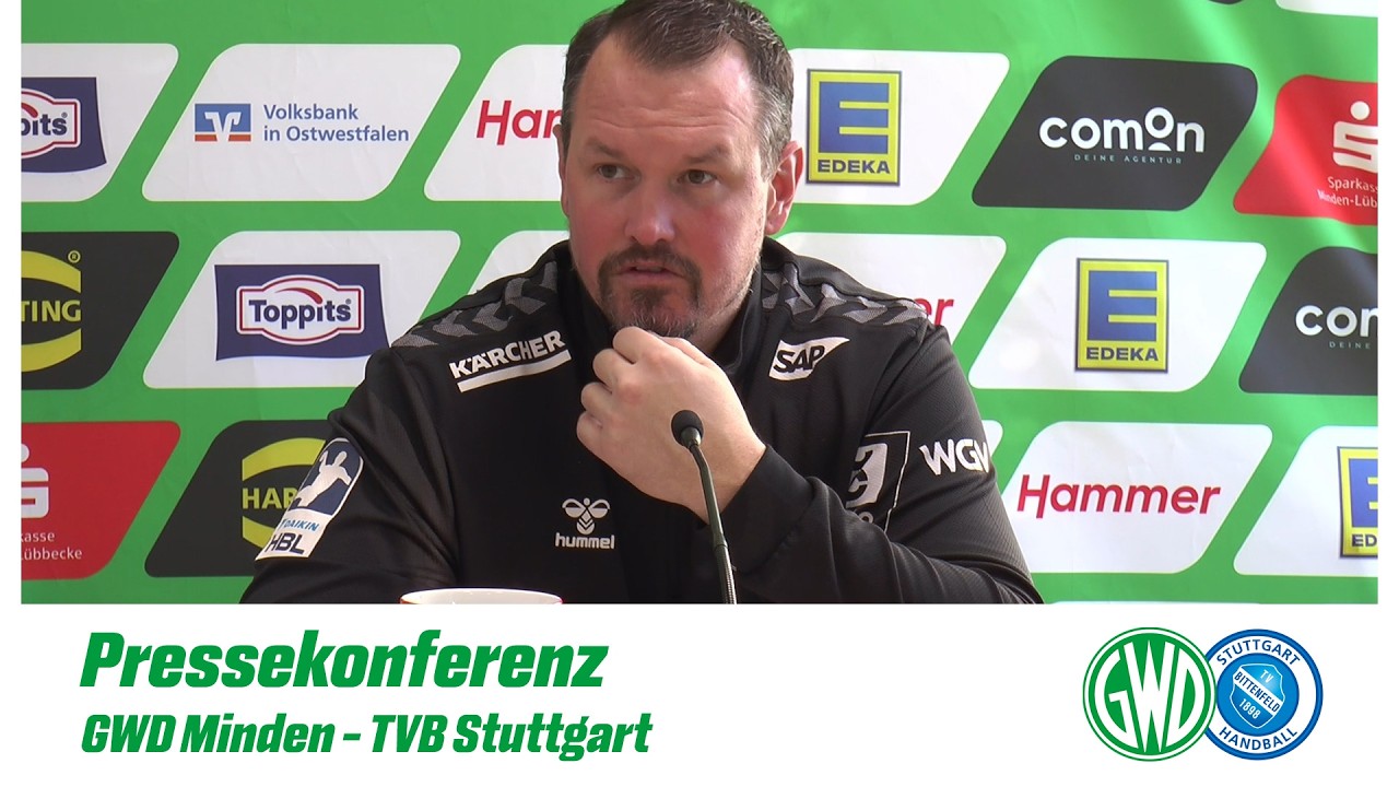Pressekonferenz GWD Minden - TVB Stuttgart | 01.03.2026