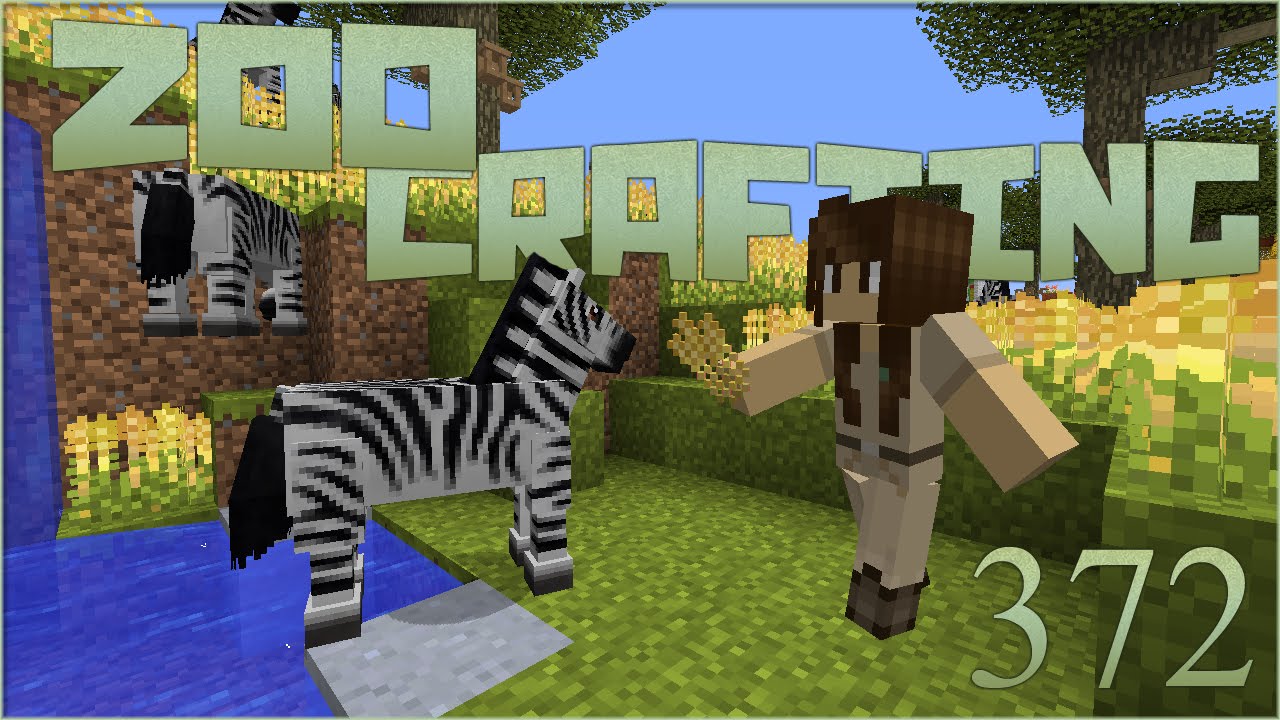The Great Zebra Round-Up! 🐘 Zoo Crafting: Episode #372 [Zoocast]