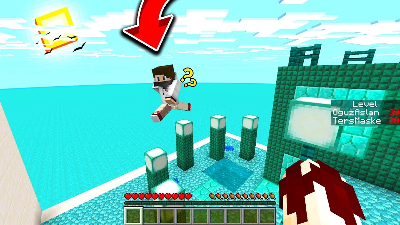 OĞUZ ASLAN İLE PARKUR PİRAMİT MİNİ !! - Minecraft