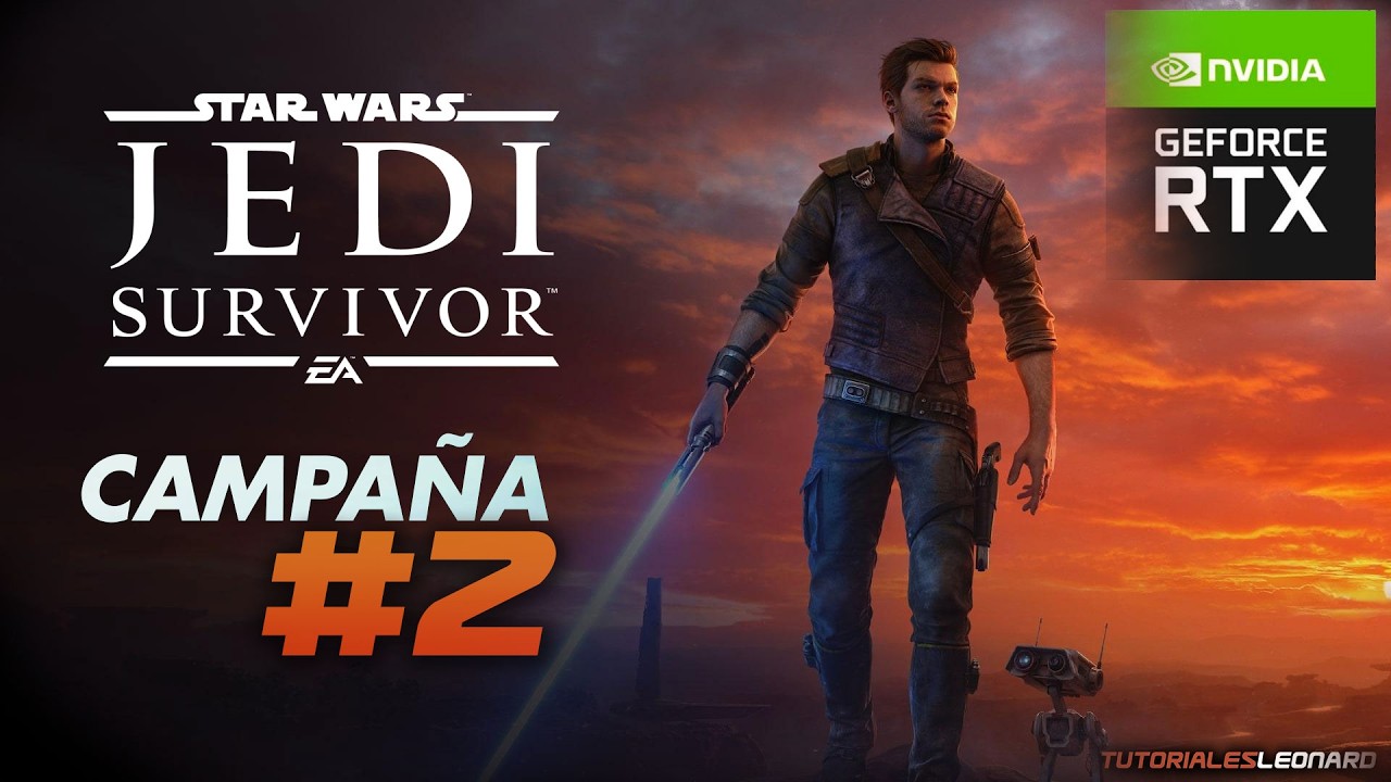 STAR WARS 🌌 | Jedi Survivor: Campaña Parte 2 - ESPAÑOL 4K (2026)