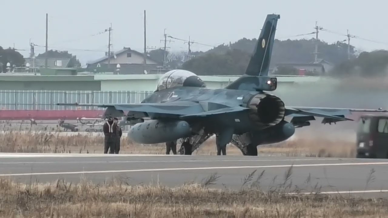 築城基地ナイト、F2離陸‼️ 2026.02.16