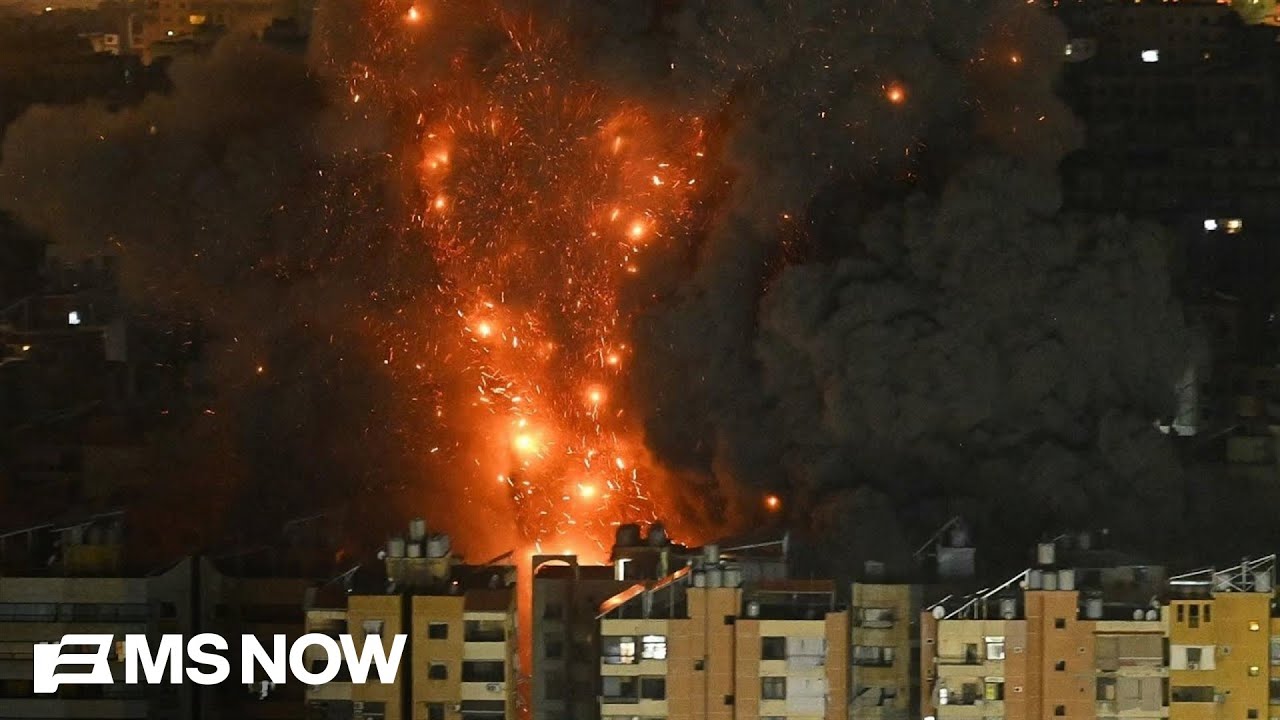 Israeli strikes hit Lebanon's capital of Beirut