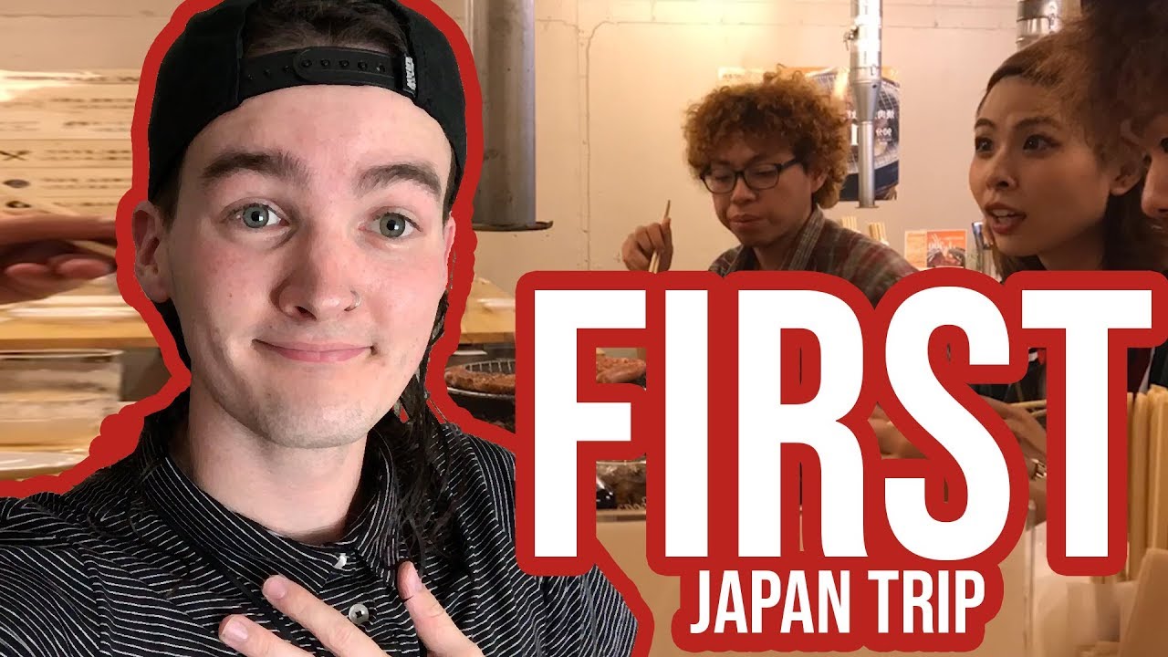 Chad Guides First Time Foreigner Through Japan!!