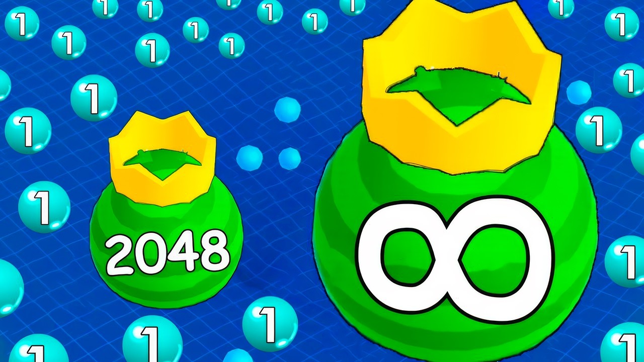 ELIMINATED ALL ENEMIES 🔴 Balls io 3D – 2048 Gameplay: Merge Balls to Max Level! [New Record]