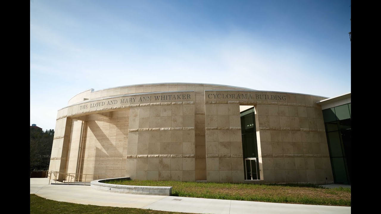 The Lloyd and Mary Ann Whitaker Cyclorama Building