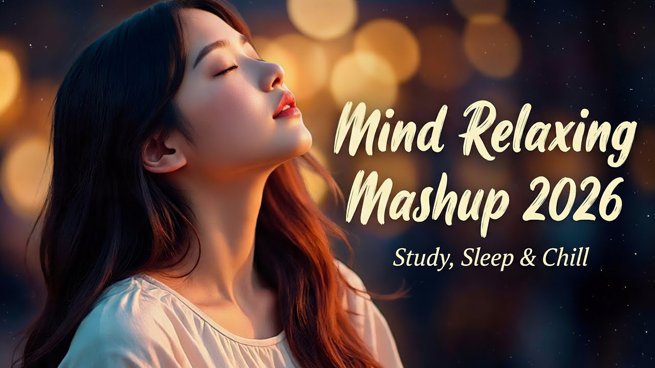 Mind Relaxing Mashup 2026 ❤️ | Ultra Calm Lofi Mix • Deep Focus • Study • Sleep • Rain Ambience