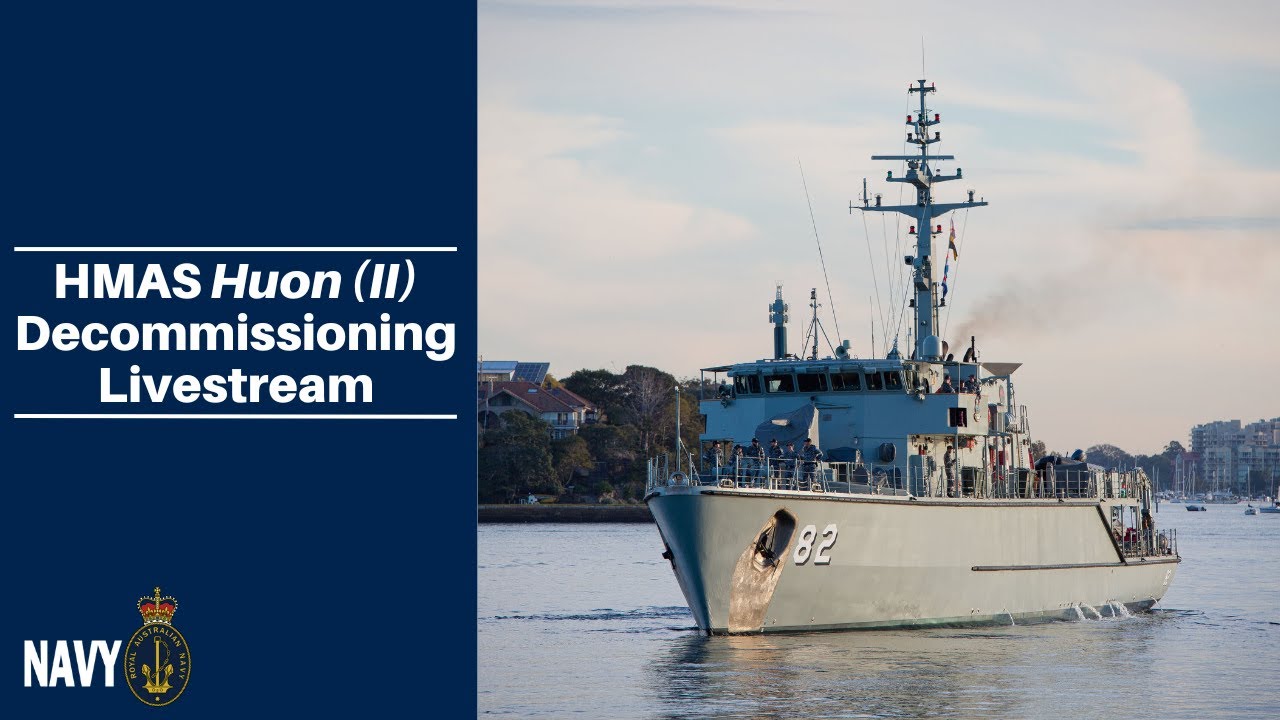 HMAS Huon (II) Decommissioning