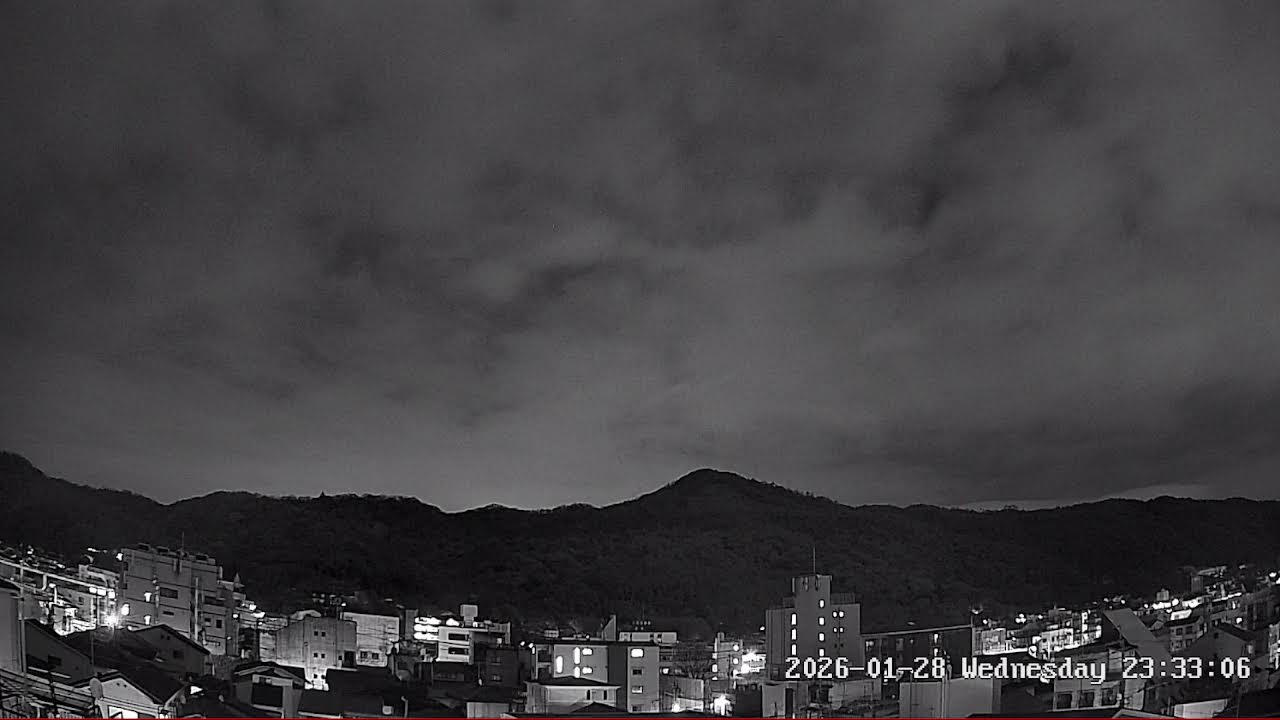 京都府京都市左京区大文字山ライブカメラ Kyoto Kyotoshi Live camera.world.cam