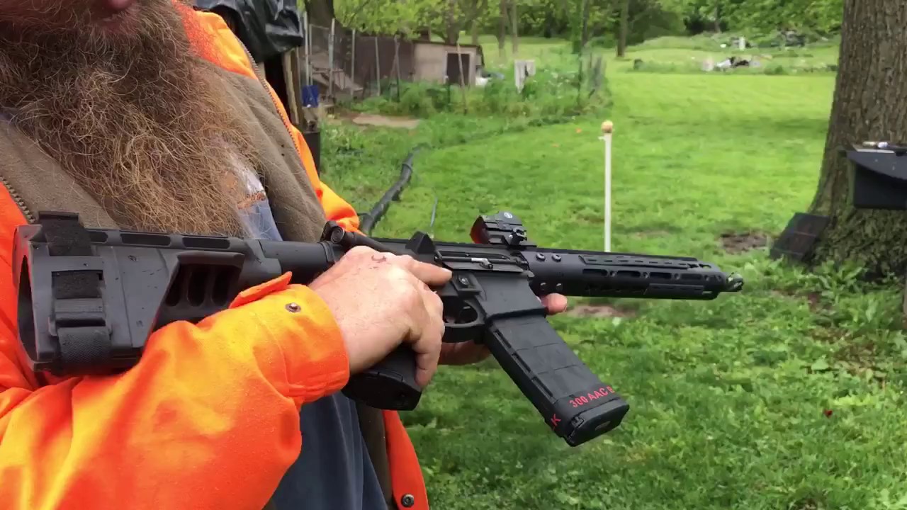 300 blackout shooting a baseball