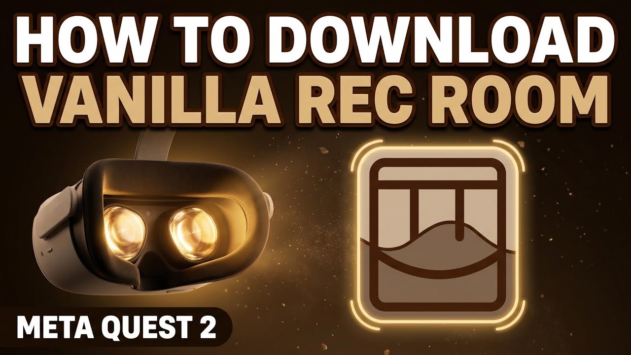 How to play Vanilla Rec room on Meta Quest 2/3/3s!