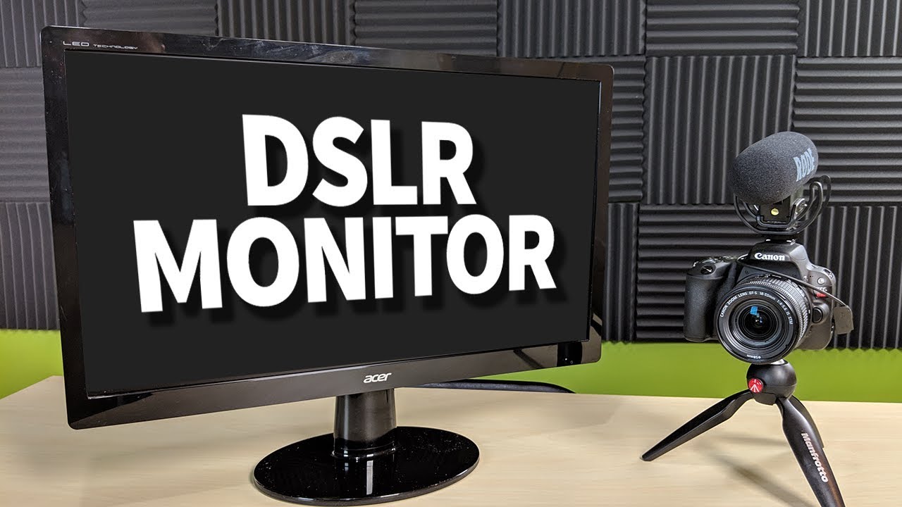 Convert Your PC Monitor into a DSLR Monitor!