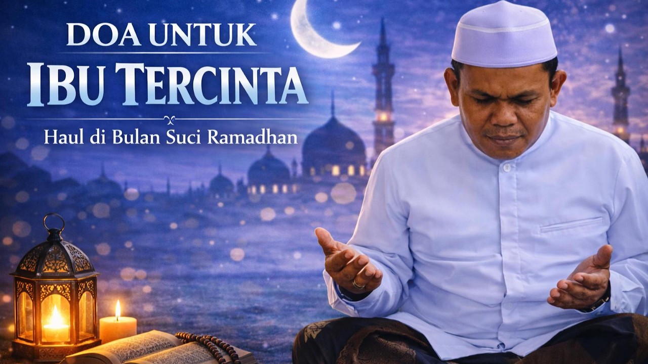 Doa Seorang Anak di Haul Ibunda Tercinta (Ramadhan Penuh Haru, Bikin Menangis)
