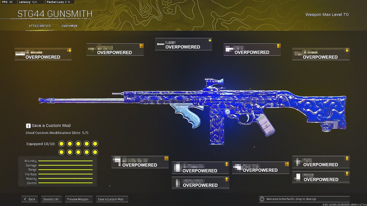 new NO RECOIL STG44 in WARZONE! 🤯 (Best STG44 Class Setup)