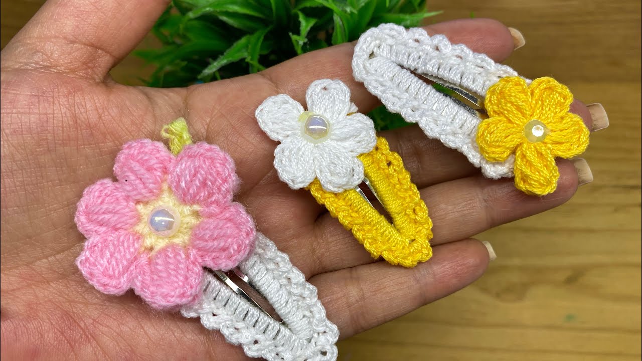 Broches a crochet