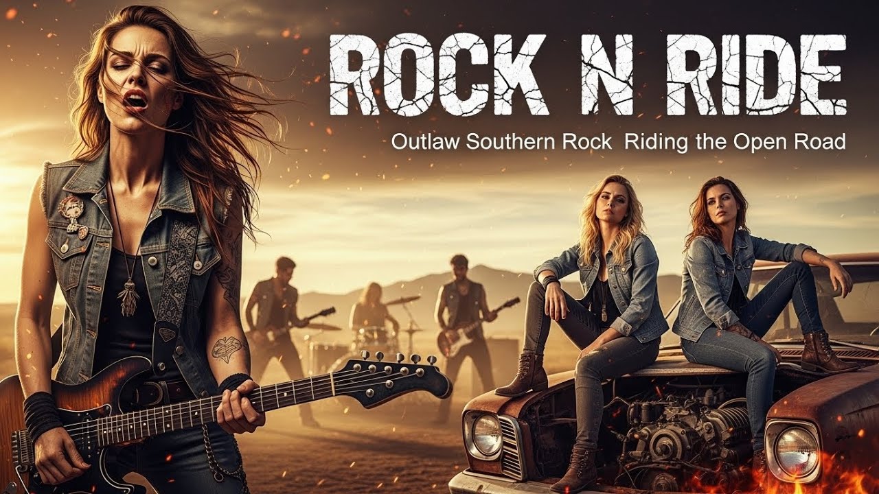 Best Music Rock n Roll 🎸 Rock n Ride 🔥 Outlaw Southern Rock Riding the Open Road