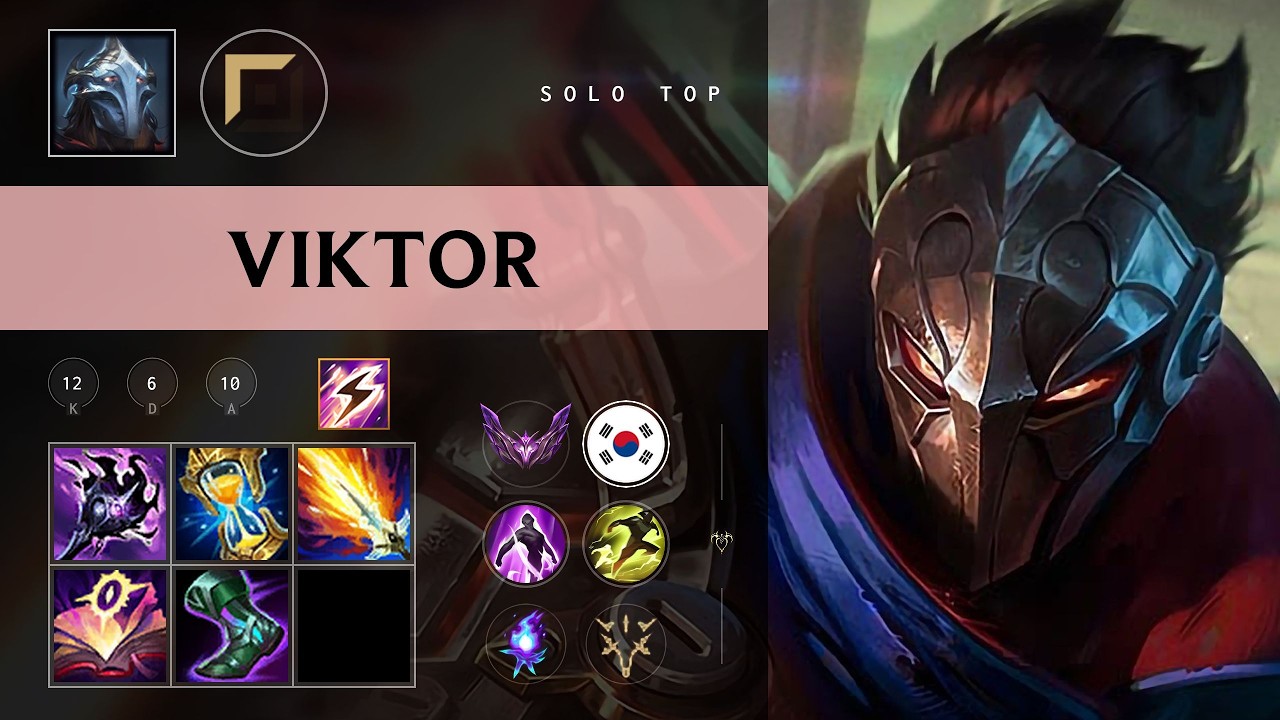 Viktor Top vs Aurora - KR Master Patch 26.10