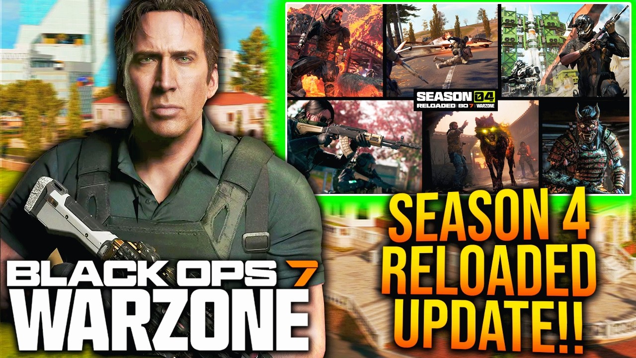 ОБЗОР КРУПНОГО ОБНОВЛЕНИЯ SEASON 4 RELOADED! (Новое оружие, обновление Rebirth и многое другое)