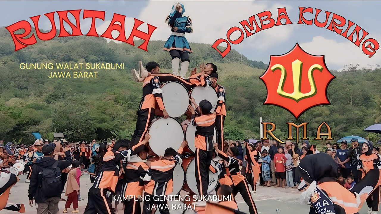 ATRAKSI DRUMBAND RMA ,ROAD SHOW ,DI GENTENG CICANTAYAN KEREN ABIS,COVER DOMBA KURING,@kang entuk