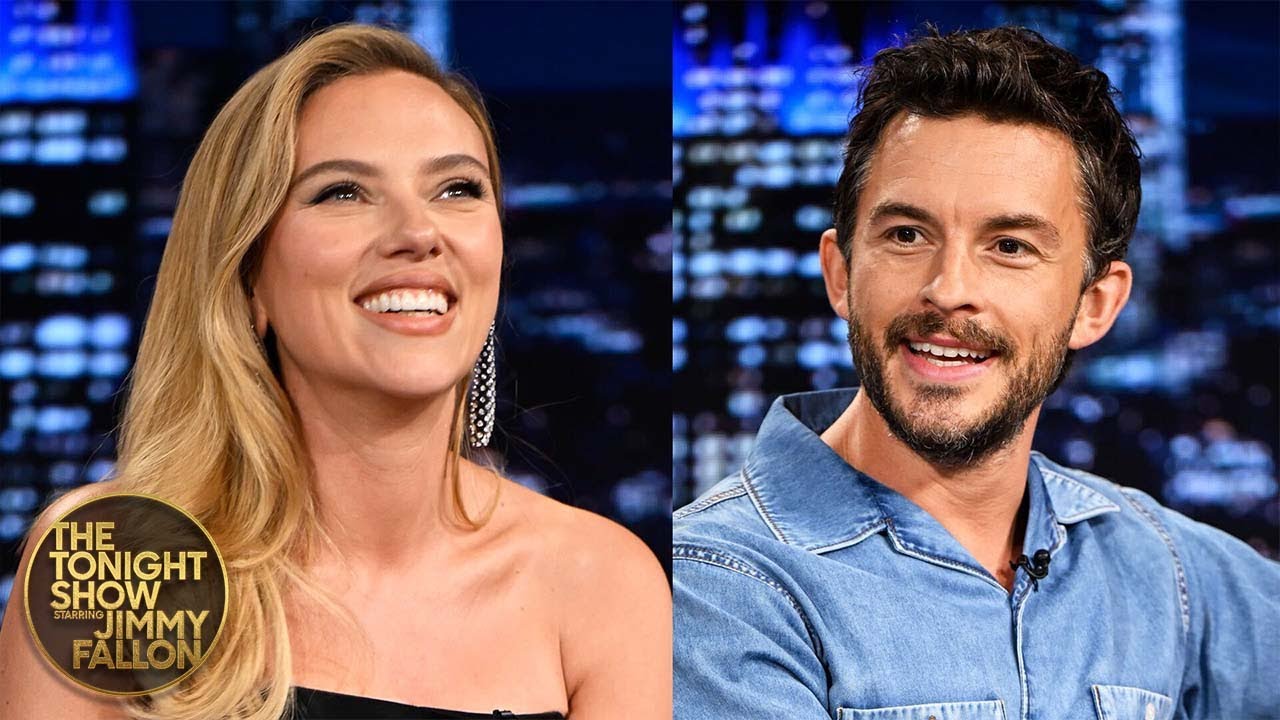 Scarlett Johansson and Jonathan Bailey Talk Slutty Glasses, Who Would Survive Jurassic World Rebirth