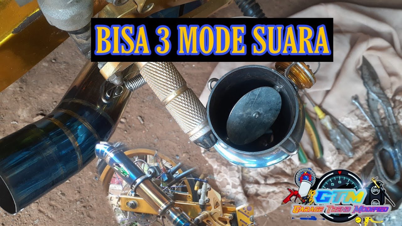 UPGRADE KNALPOT RACING JADI 3 SUARA