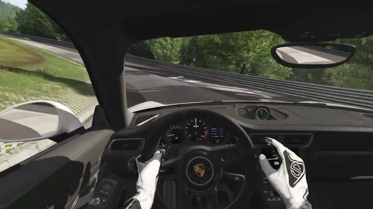 Assetto Corsa Ultimate Edition Porsche 911 R on Nordschleife.