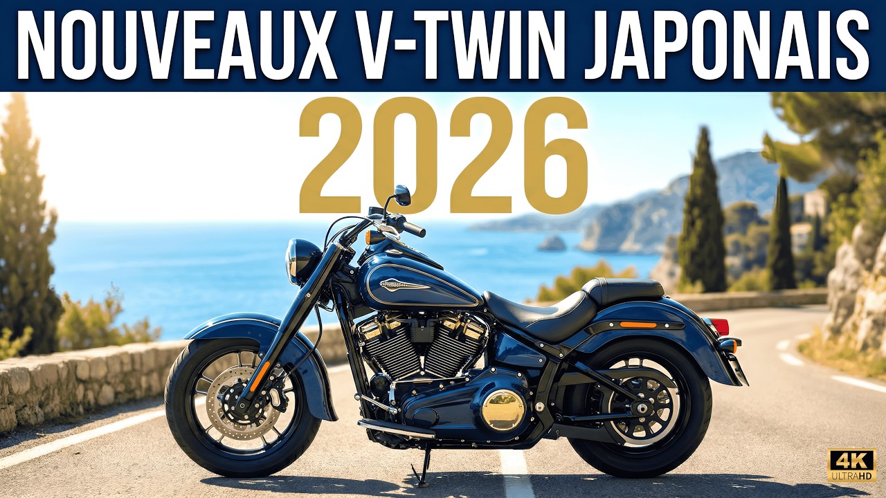7 meilleures motos japonaises à moteur V-Twin pour 2026