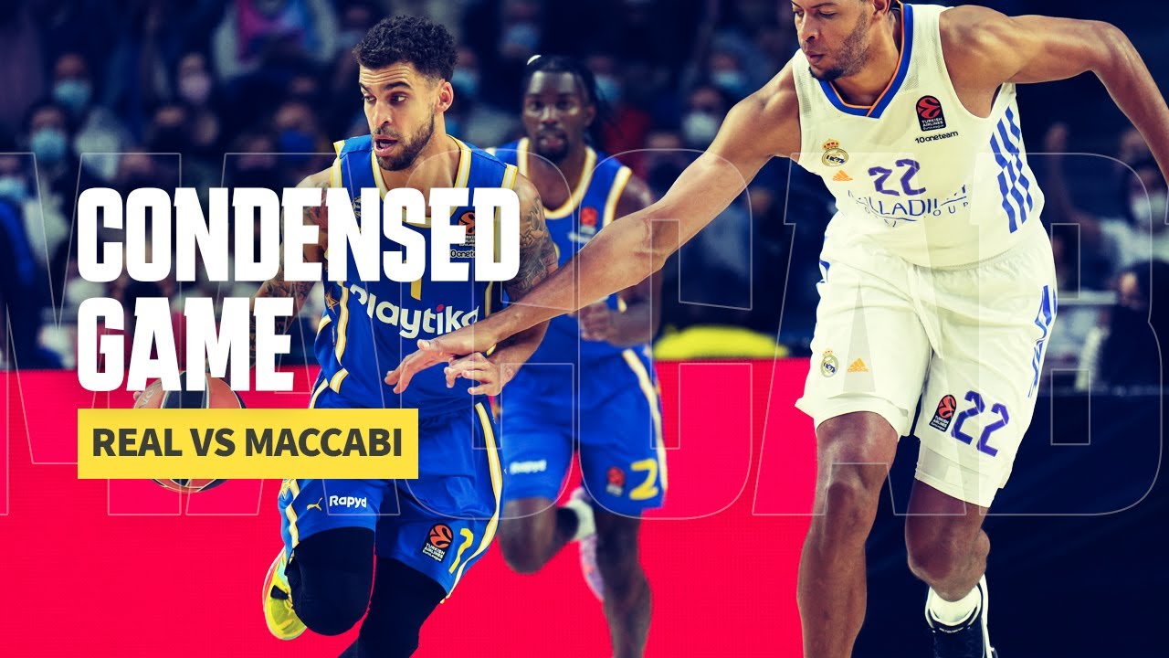 Condensed Game: Real Madrid vs Maccabi | כל הסלים: ריאל מדריד נגד מכבי תל אביב