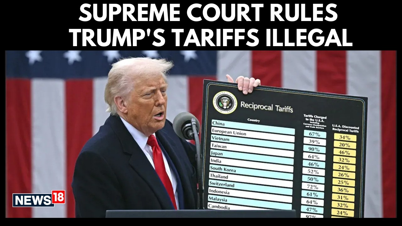 U.S. Supreme Court Rules Trump’s Emergency Tariffs 'Illegal' in Major Blow to Executive Power | N18G
