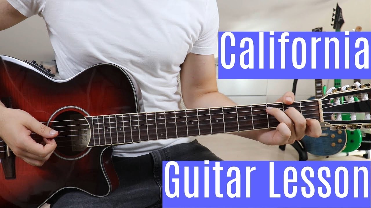 California - Yungblud | Guitar Lesson (Tutorial) | Easy How To Play (Chords)